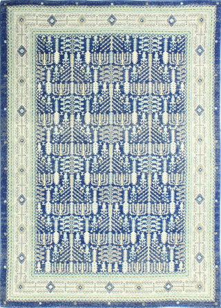 Bashian Everek E110-5395A Dark Blue Area Rug main image