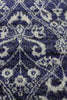 Bashian Everek E110-5439A Dark Blue Area Rug Close up
