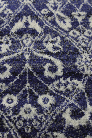 Bashian Everek E110-5439A Dark Blue Area Rug Close up