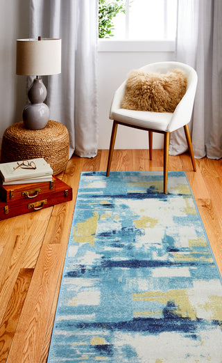 Bashian Everek E110-5470 Area Rug Runner Room Scene