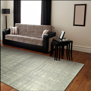 Bashian Everek E110-5400A Silver Area Rug Room Scene Feature