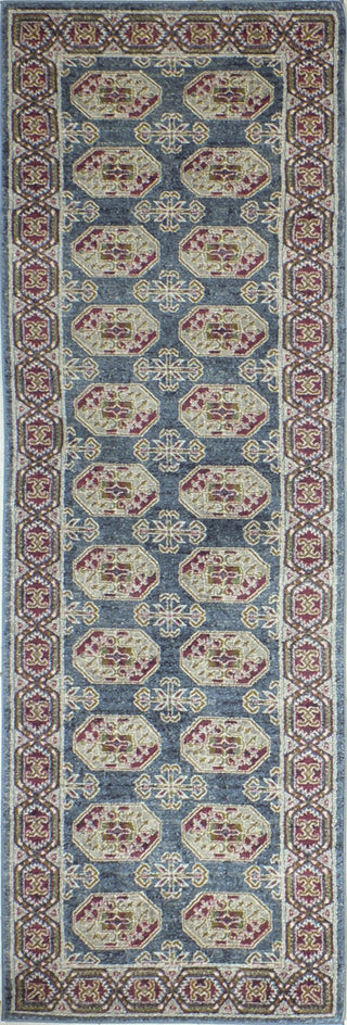 Bashian Everek E110-5441A Teal Area Rug Runner