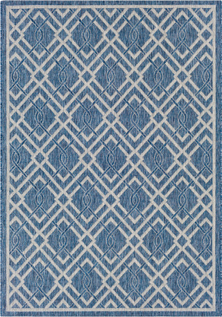 Surya Eagean EAG-2317 Denim Dark Blue Ink Light Gray White Area Rug main image