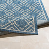 Surya Eagean EAG-2317 Denim Dark Blue Ink Light Gray White Area Rug Pile Image