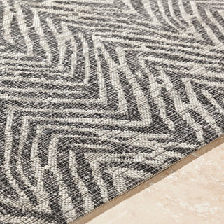 Surya Eagean EAG-2321 Taupe Black White Light Gray Area Rug Texture Image