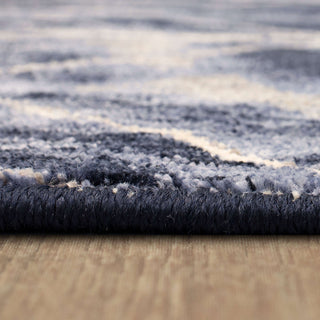 Karastan Axiom Ebb Indigo Area Rug Detail Image