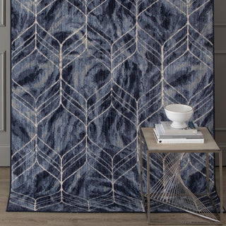 Karastan Axiom Ebb Indigo Area Rug Main Image