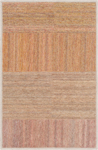 Surya Equilibrium EBM-1000 Saffron Bright Orange Red Dark Brown Purple Navy Khaki Garnet Pink Ivory Taupe Area Rug main image