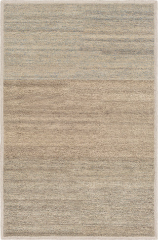 Surya Equilibrium EBM-1001 Ivory Taupe Khaki Dark Blue Brown Camel Teal Area Rug main image