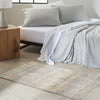 Calvin Klein Ck005 Enchanting ECH05 Grey/Ivory Area Rug Room Scene 2