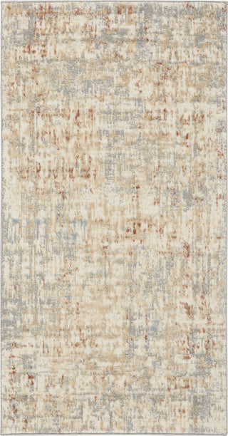 Calvin Klein Ck005 Enchanting ECH06 Ivory/Grey Area Rug Texture Image