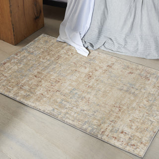 Calvin Klein Ck005 Enchanting ECH06 Ivory/Grey Area Rug Texture Image