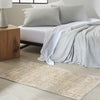 Calvin Klein Ck005 Enchanting ECH06 Ivory/Grey Area Rug Texture Image