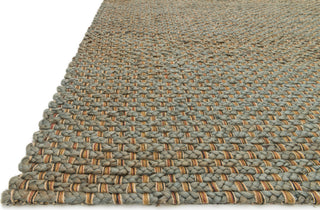 Loloi Eco EC-01 Blue Area Rug Corner Shot