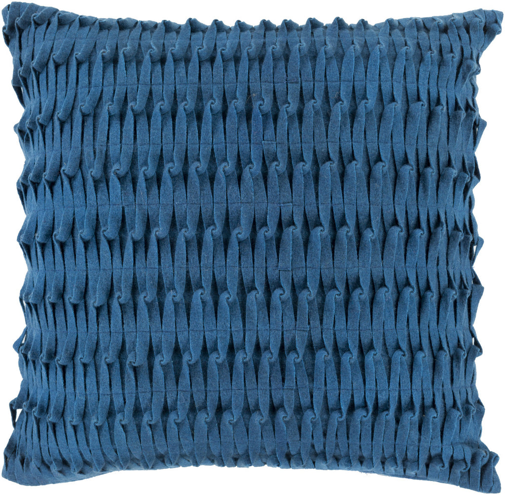 Surya Eden Criss Cross ED-002 Pillow 18 X 18 X 4 Poly filled