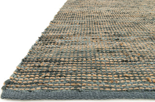 Loloi Edge ED-01 Grey Area Rug Corner Shot Feature