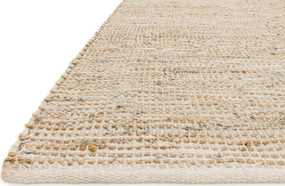 Loloi Edge ED-01 Ivory Area Rug Corner Shot Feature