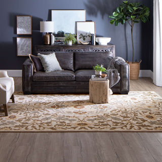 Karastan Euphoria Edenderry Sand Stone Area Rug Lifestyle Image