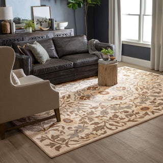 Karastan Euphoria Edenderry Sand Stone Area Rug Lifestyle Image