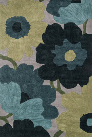 Loloi Eden EA-01 Grey / Blue Area Rug main image