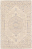 Edith EDT-1002 White Hand Loomed Area Rug by Surya 5' X 7'6''