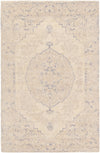 Edith EDT-1002 White Hand Loomed Area Rug by Surya 5' X 7'6''