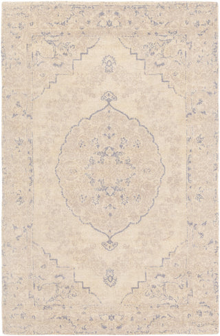 Edith EDT-1002 White Hand Loomed Area Rug by Surya 5' X 7'6''