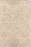 Edith EDT-1008 White Hand Loomed Area Rug by Surya 5' X 7'6''
