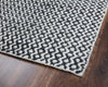 Rizzy Ellington EG9639 White Area Rug Corner Shot