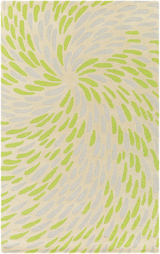 Surya Flying Colors EGF-1003 White Area Rug by Emma Gardner 5' X 7'6''