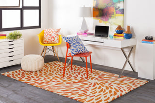 Surya Flying Colors EGF-1005 White Area Rug by Emma Gardner Roomscene