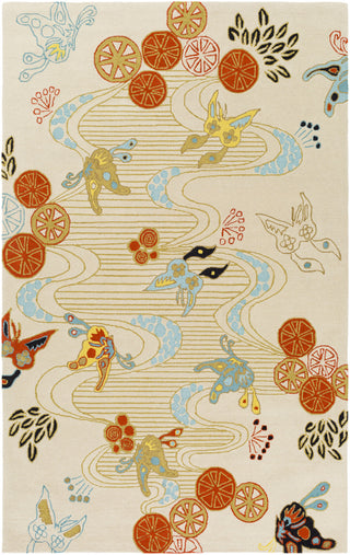 Surya Kismet EGK-1003 White Area Rug by Emma Gardner