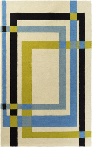 Surya Kismet EGK-1018 White Area Rug by Emma Gardner 5' X 7'6''