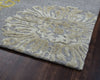 Rizzy Eden Harbor EH8639 Yellow Area Rug Corner Shot