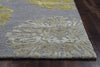 Rizzy Eden Harbor EH8639 Yellow Area Rug Edge Shot