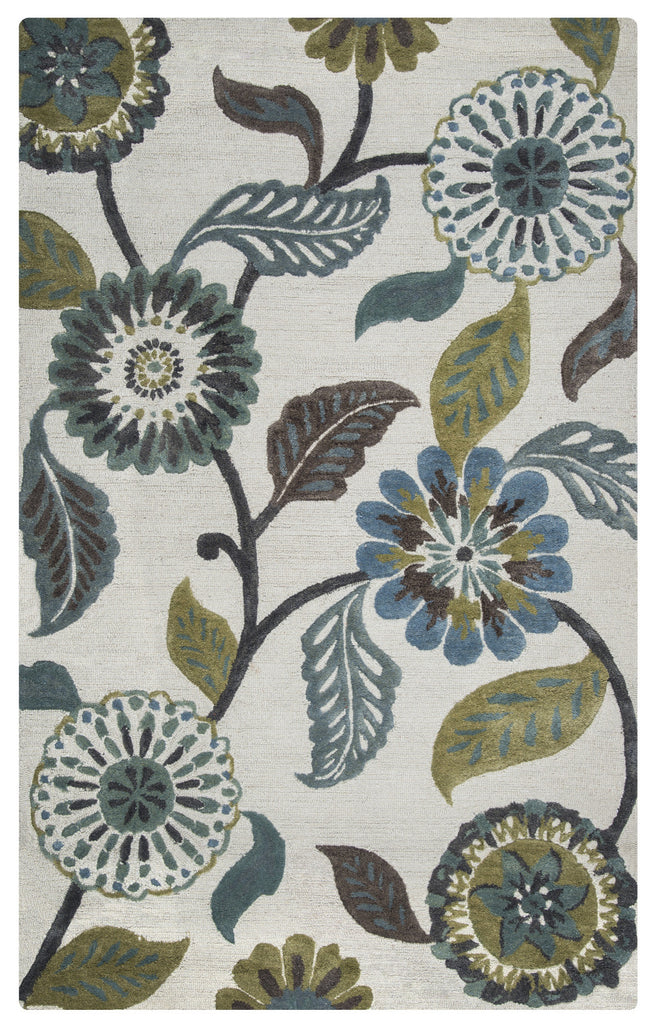 Rizzy Eden Harbor EH8642 Sage/Blue/Teal Area Rug