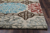 Rizzy Eden Harbor EH8644 Multi Area Rug Edge Shot