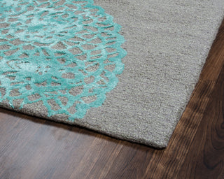 Rizzy Eden Harbor EH8881 Multi Area Rug Corner Shot