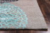 Rizzy Eden Harbor EH8881 Multi Area Rug Edge Shot