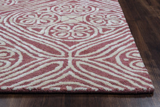 Rizzy Eden Harbor EH8892 Pink Area Rug Edge Shot