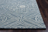 Rizzy Eden Harbor EH8895 Blue Area Rug Edge Shot