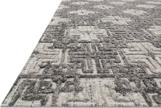 Loloi Ehren EHR-01 Charcoal/Fog Area Rug Closeup Image Feature