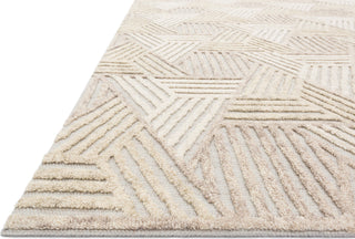 Loloi Ehren EHR-04 Oatmeal/Ivory Area Rug Corner