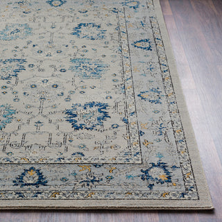 Surya Elise EIS-1003 Navy Taupe Medium Gray Wheat Teal Black Area Rug Detail Image