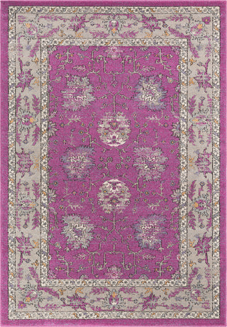 Surya Elise EIS-1004 Bright Purple Taupe Medium Gray Black Cream Wheat Area Rug main image