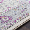 Surya Elise EIS-1005 Bright Purple Taupe Medium Gray Black Cream Wheat Area Rug Texture Image