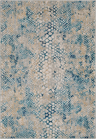 Surya Elise EIS-1012 Navy Teal Taupe Cream Wheat Area Rug main image