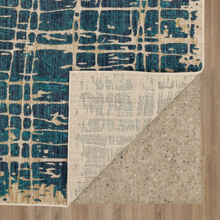 Karastan Expressions Elan Lagoon Area Rug by Scott Living Back Image