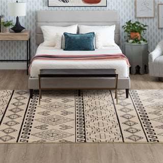 Karastan Rendition Elda Oyster Area Rug by Stacy Garcia Lifestyle Image