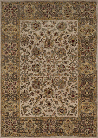 Loloi Elegante EG-01 Ivory / Taupe Area Rug main image